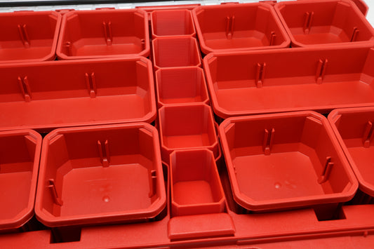 Milwaukee PACKOUT Low Profile Center Bins