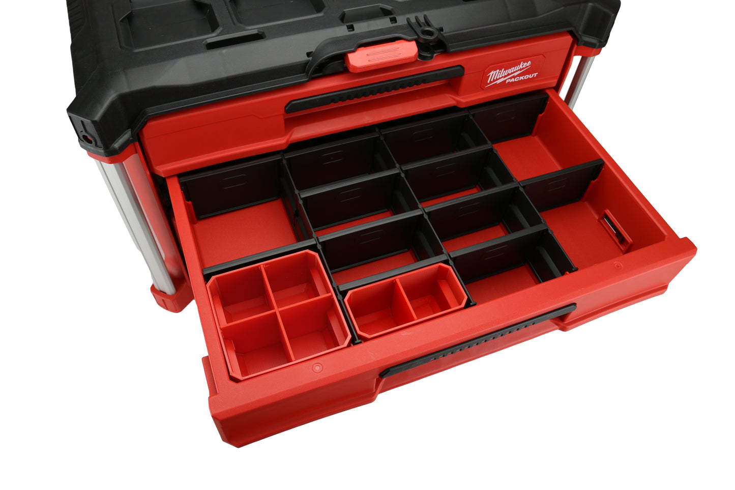 Milwaukee PACKOUT 4-Drawer & 3-Drawer Multi-Depth Bin