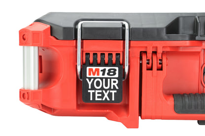 Milwaukee PACKOUT Custom Labels