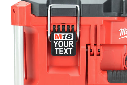 Milwaukee PACKOUT Custom Labels