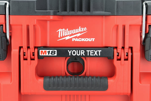 Milwaukee PACKOUT Custom Labels