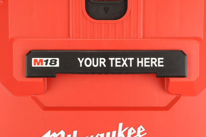 Milwaukee PACKOUT Custom Labels
