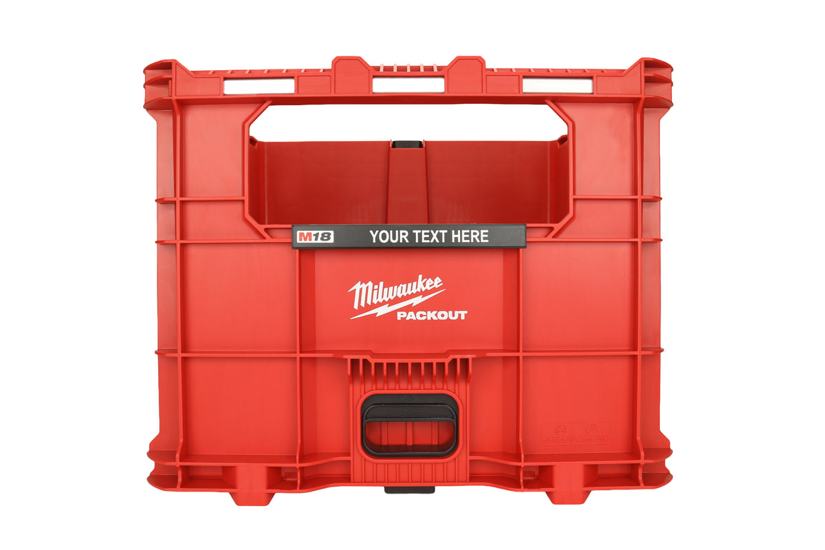 Milwaukee PACKOUT Custom Labels