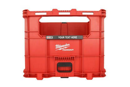 Milwaukee PACKOUT Custom Labels