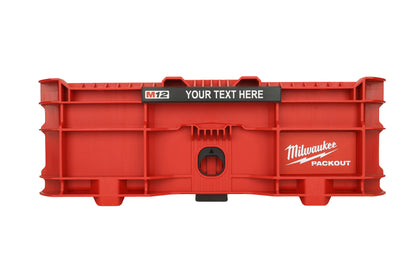 Milwaukee PACKOUT Custom Labels